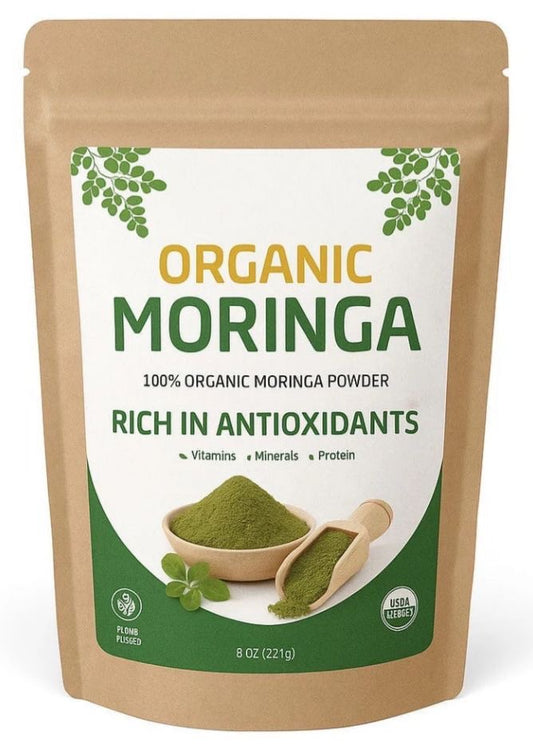 🌿 MoringaRoots – 100% Pure Moringa